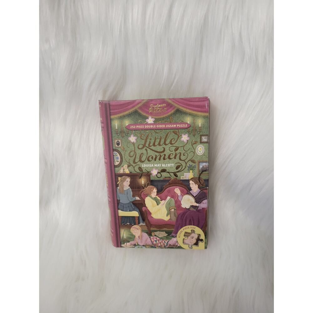 Little Women 252 Piece Double Sided Jigsaw Puzzle NWB Gift Louisa May Alcott